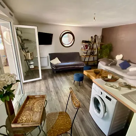 Charming T2 With A 135m2 Garden In